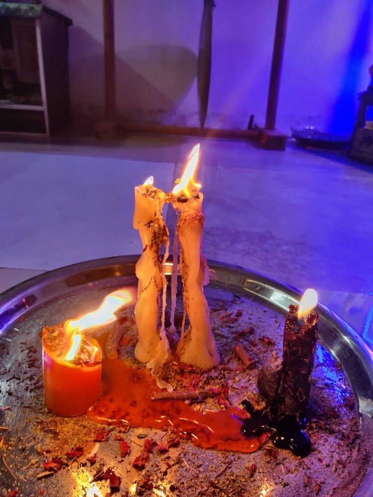 Ritual de amarres de amor con velas rojas